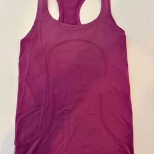 Lululemon Athletica Magenta Racerback Tank